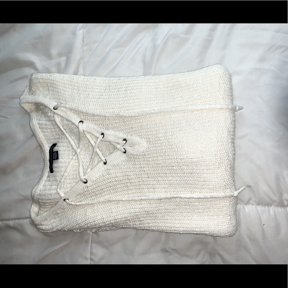 American Eagle Outfitters Sweaters - Thick knitted with crossover detail sweater